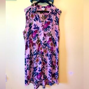 Adorable Dress Cover Up! Pink Size XL